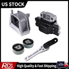 5PCS Engine Transmission Mount Kit Fit For 2005-2010 VW Jetta 2.5L 1K0199855BB