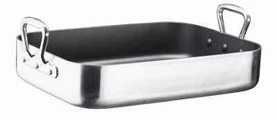 GSW Asador de Gansos Asador Gastro AluTherm Asador 40 x 30 x 8 cm 8 litros NUEVO