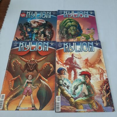 (AA.VV) Lot 4 Comics Kilion 0 Gute Sicht Comics Nr. 1-8-9-11