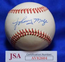 Johnny Mize Cards, Rookie Card and Autographed Memorabilia Guide 40