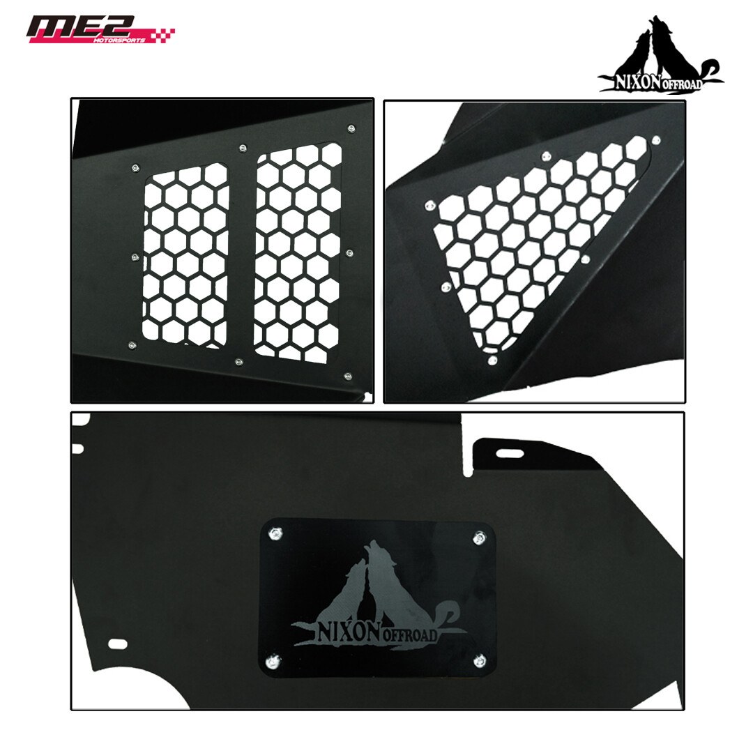 For 201824 Jeep Wrangler JL/JLU Front and Rear Inner Fender Liners