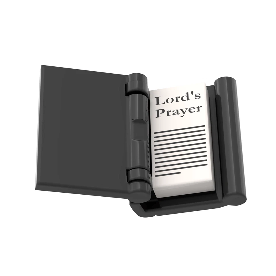 Holy Bible - Minifig Accessory - Custom Printed - Brick Build - Church - Book - Image 2 of 2