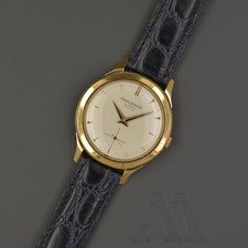 JAEGER-LECOULTRE vintage 18k Gold FINE Dresswatch P812 automatic 50s