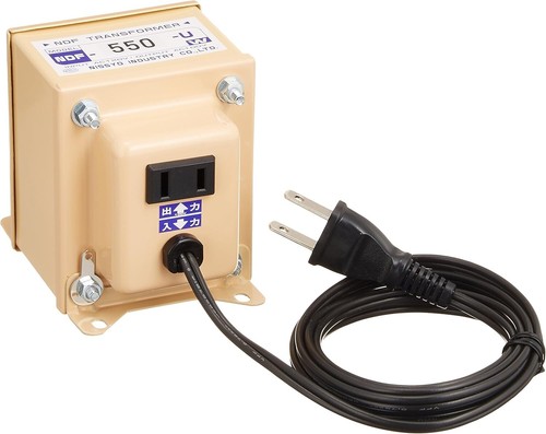 NISSYO NDF-550U Voltage Converter Down Transformer 120V-100V 550W - 第 1/3 張圖片