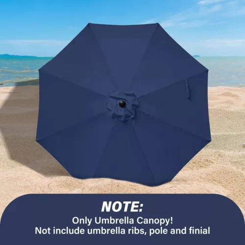 Patio Umbrella Top Canopy Replacement Cover ONLY fit 9' 8 Rib Outdoor Umbrella - Picture 51 of 58