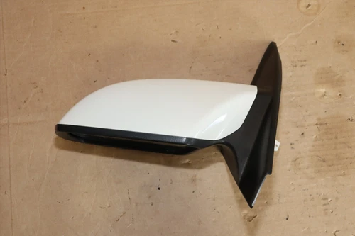 08-12 Nissan Altima Coupe 2DR Left Driver Side View Mirror Heated OEM White QX3
