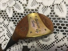 MacGregor Tourney Persimmon SS2W 4 Wood Stiff Steel Shaft 42 Inches