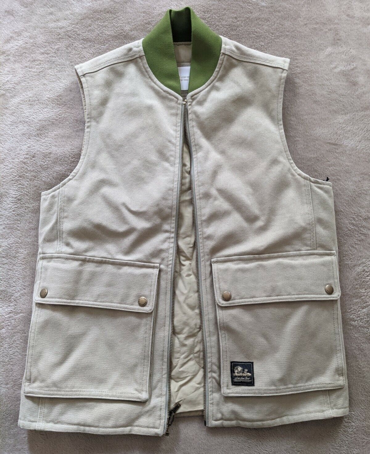 Aime Leon Dore Quilted Reversible Vest / XS