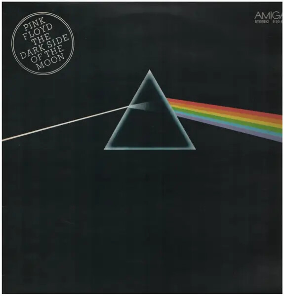 Pink Floyd The Dark Side Of The Moon BLUE AMIGA LABELS Amiga Vinyl Pink Floyd The Dark Side Of The Moon BLUE AMIGA LABELS Amiga Vinyl