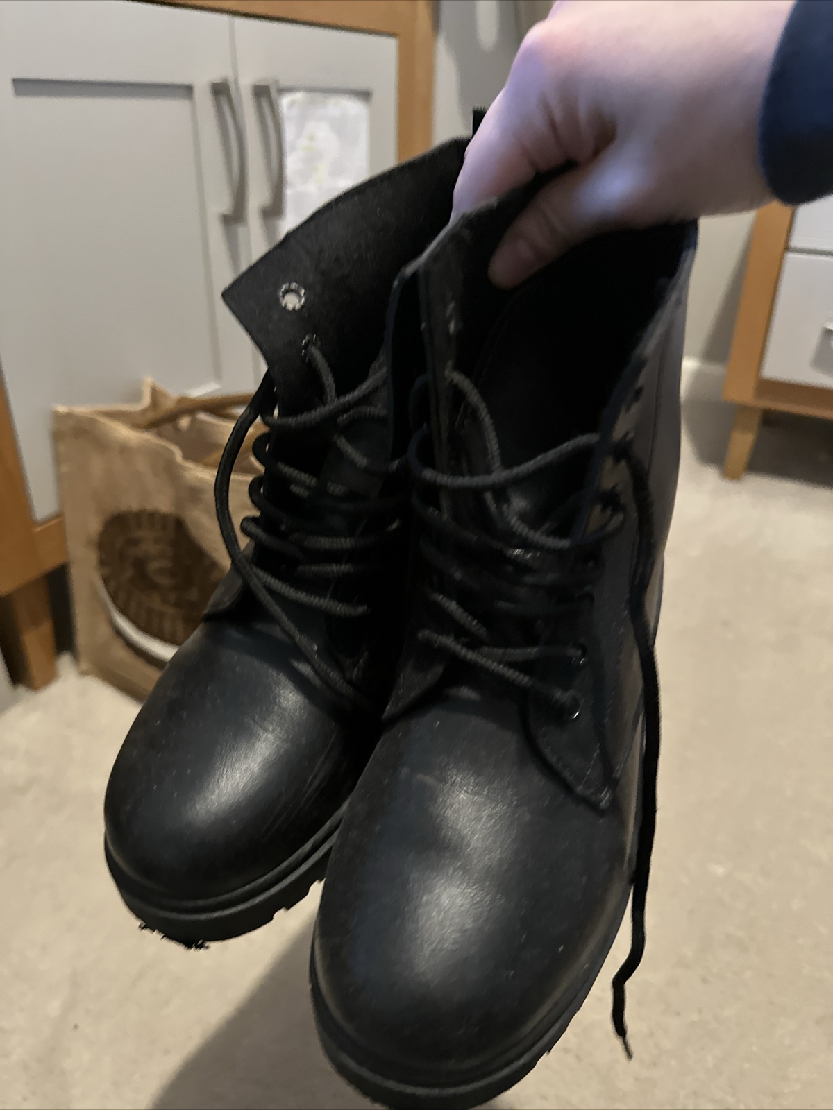 Women Black Boots eBay