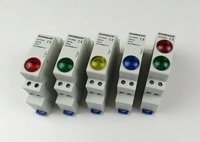SCHRACK (ÖSTERREICH) Phasenkontrolle 230V Leuchtmelder Meldeleuchte LED grün rot gelb blau Leuchte