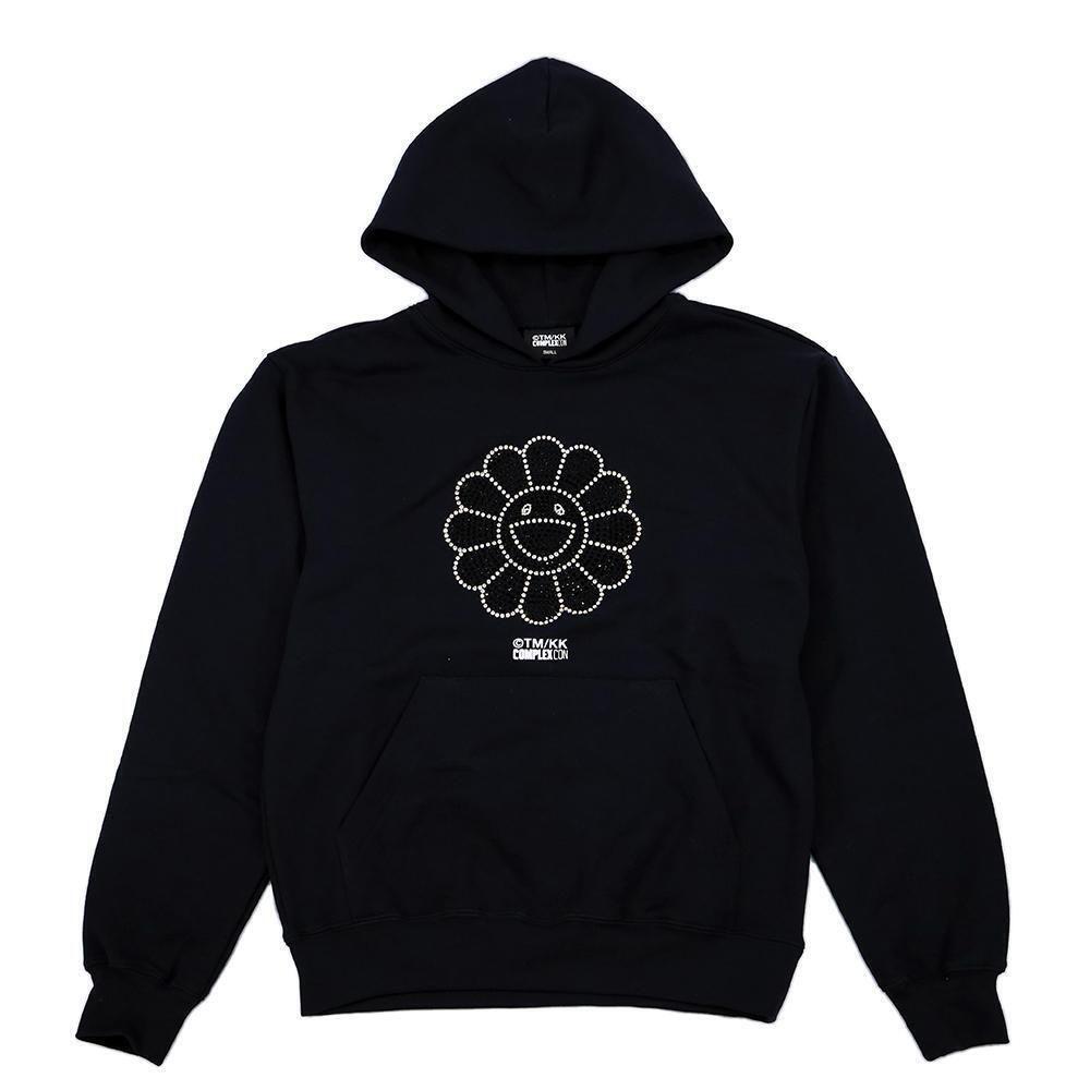 Takashi Murakami x ComplexCon x SWAROVSKI Flower Hoodie Pullover JAPAN NEW