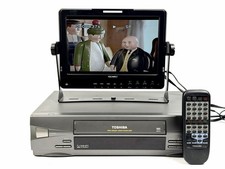 Toshiba M635 VCR 4 Head HiFi Stereo VHS Player W/Remote Tested/Works
