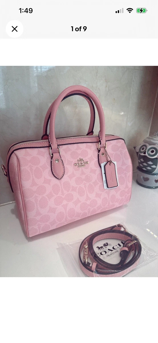 Coach ピンク ショルダーバッグ バッグ & ハンドバッグ 女性用 | eBay