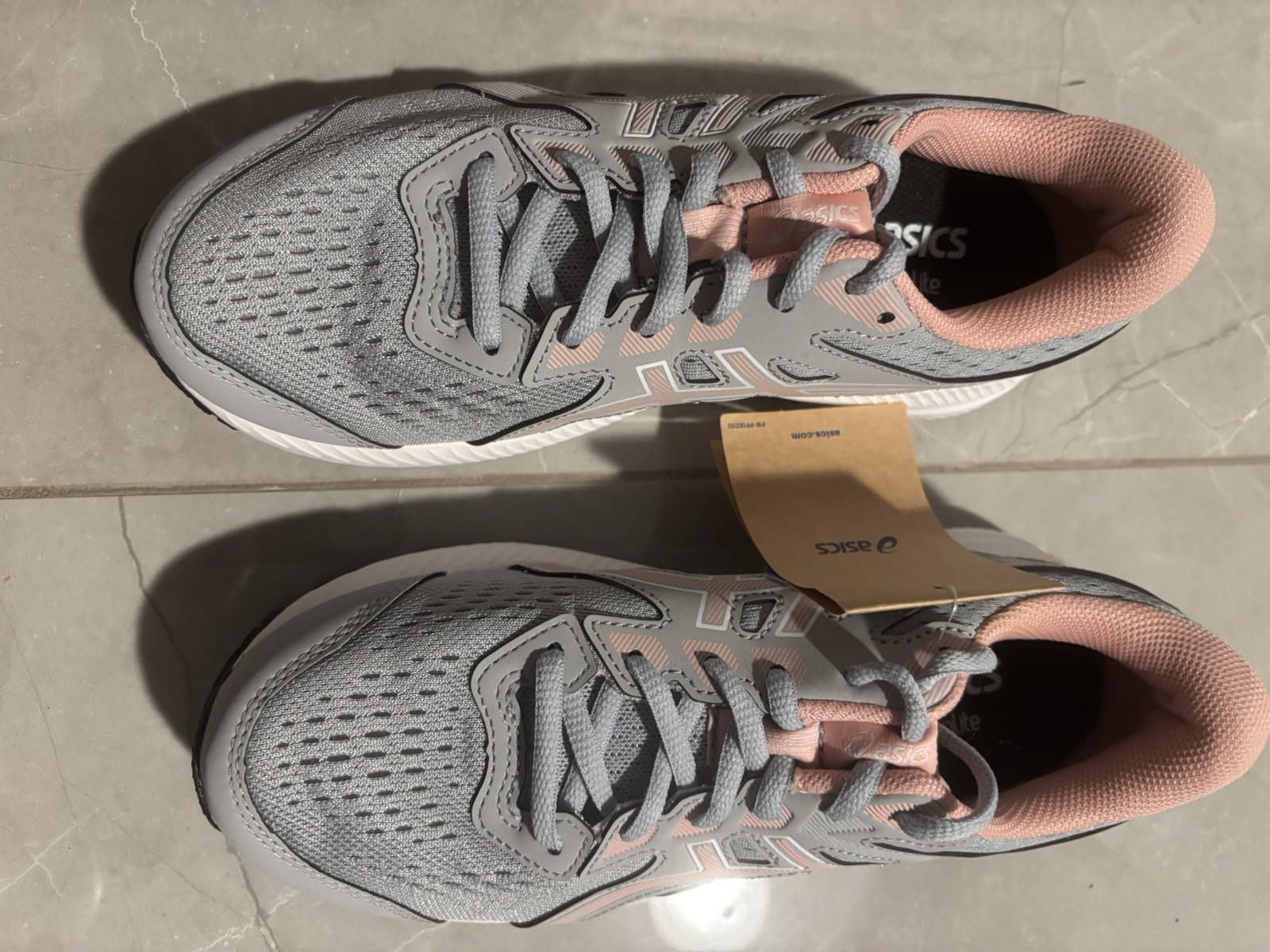 Asics Gel Contend 8 Shoes Women Size 6 Running Sneakers Ortholite Grey