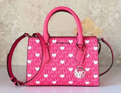 Michael Kors Sheila SM Satchel Shoulder Crossbody Bag + Wallet Set