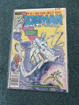 ICEMAN #1 ~ MARVEL COMICS 1984 News Stand!