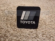 Toyota Retro Gray Black Tow Hitch Cover For 2 Tow Hitch Waterproof Toyota Retro Gray Black Tow Hitch Cover For 2 Tow Hitch Waterproof