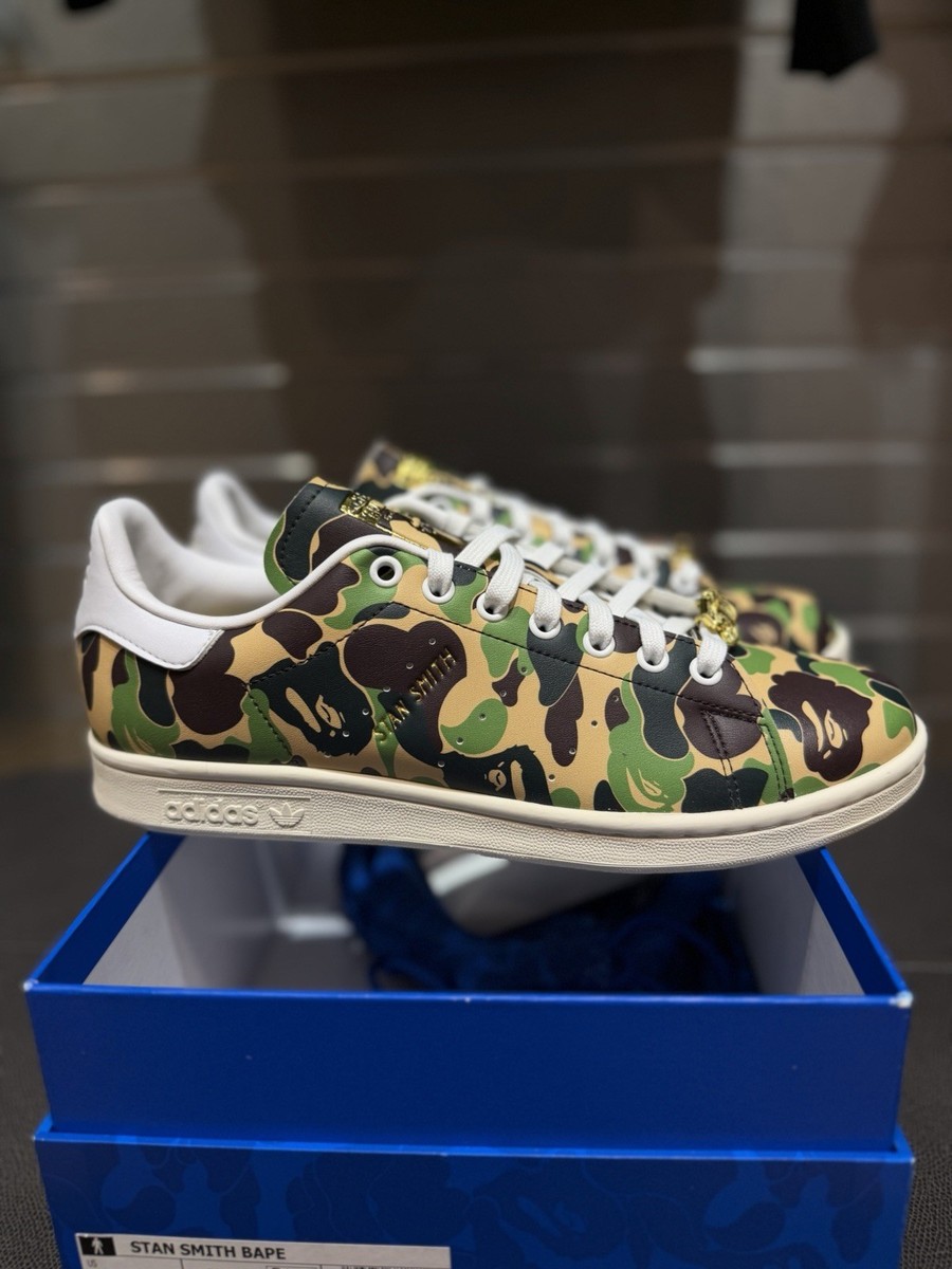 adidas BAPE x Stan Smith 30th Anniversary - ABC Camo Size 9.5