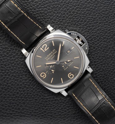 Panerai Luminor Due GMT PAM00944 Fullset 2020 Box+Papers - 2 Jahre Garantie