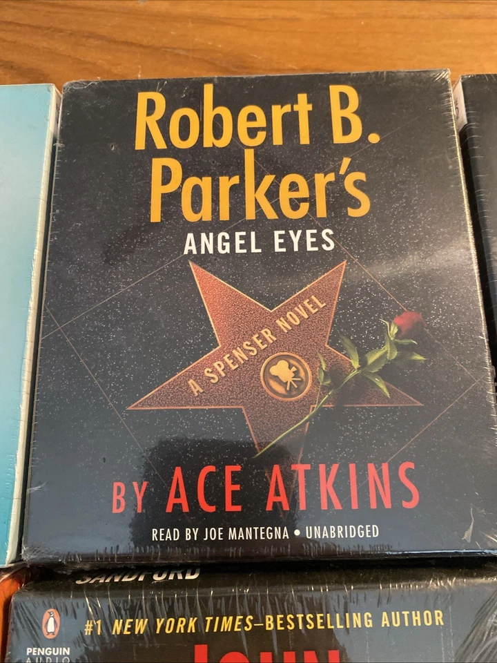 Lot of 7 CD Suspense Audiobooks CLANCY~SANFORD~CORNWELL~ DEAVER ~ ALL SEALED NEW - Imagem 3 de 4