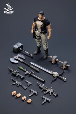 Kraken Studio Crime Buster The Punisher Deluxe Version 1/12 Action