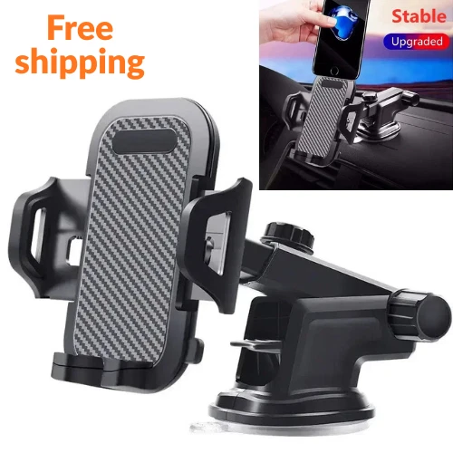 Car Phone Holder Universal Mount Mobile iPhone Windscreen Dashboard or Air Vent