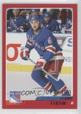 2003-04 Topps Traded Red 74/100 Fedor Tyutin #TT129 0f6