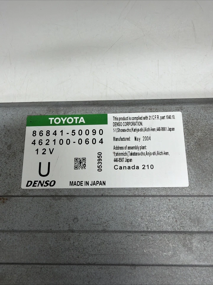 Toyota Land Cruiser 2004-2007 reproductor de CD DVD estéreo navegación 86841-50090 Foto 3 de 4