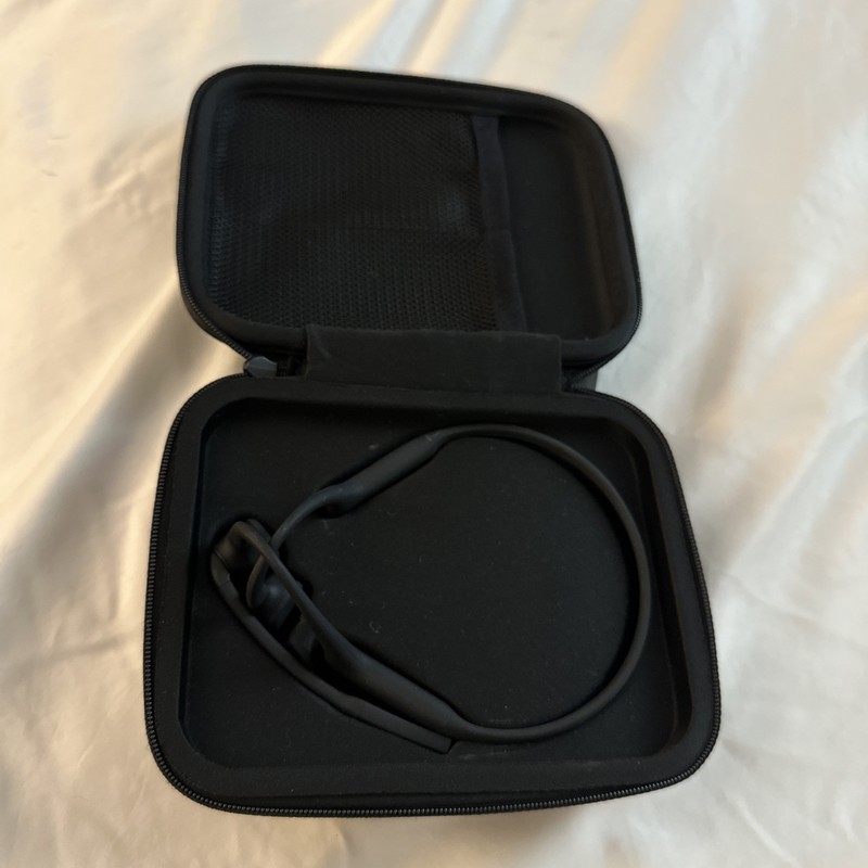Cheap Black Shokz bone Bluetooth Headset W/ Case No Charger US Fast Shipping
