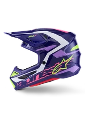 ALPINESTARS Fits SM7 Deed HelMet Purp/Pnk Glossy Md 8302426-3142-M