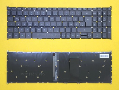 DE Tastatur Acer Aspire A317-51 A317-51G A317-51K A317-52 A317-52G - Beleuchtung