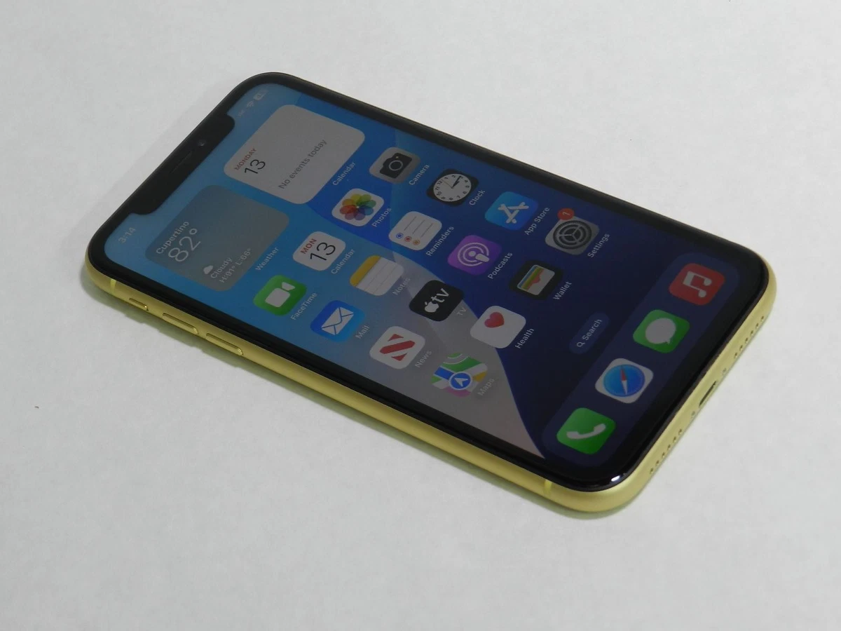 Las mejores ofertas en Teléfonos inteligentes iPhone XR Amarillo