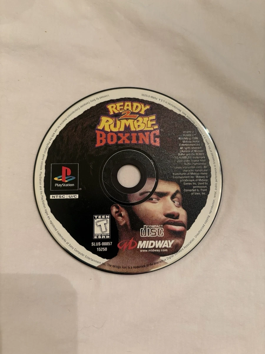 Ready 2 Rumble Boxing - Sony PLAYSTATION PS1 PAL CiB TBE Rare Rétro