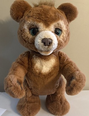 FurReal Cubby The Curious Bear Interactive Plush Toy Hasbro Tested WORKING/VIDEO