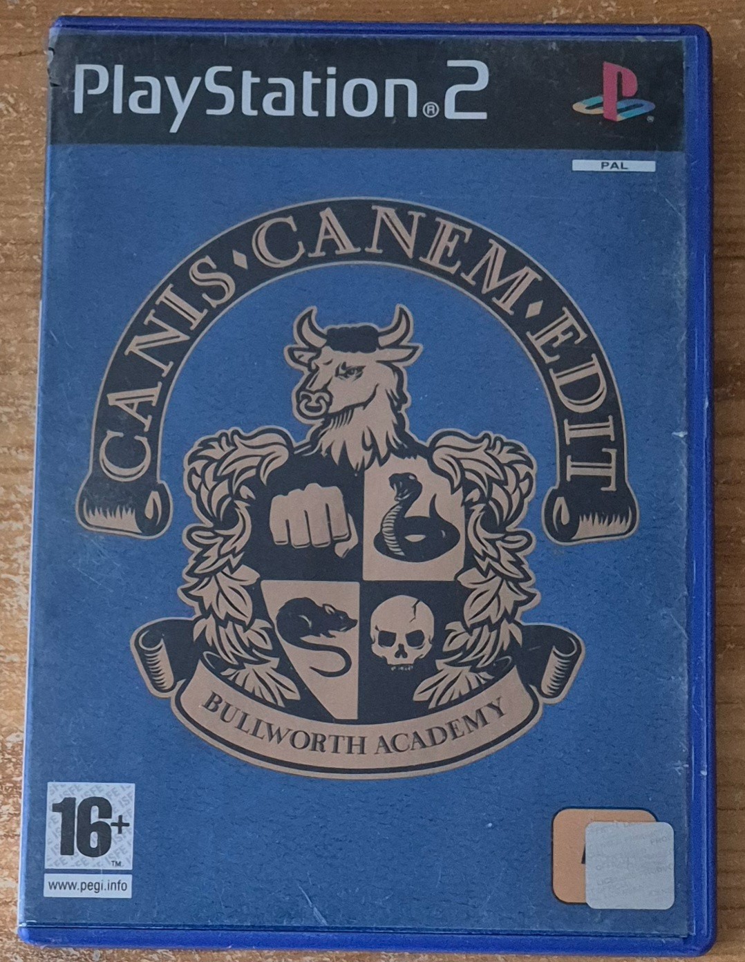 CANIS CANEM EDIT - SONY PS2 - PAL FR - COMPLET TBE BOITE, NOTICE & CARTE