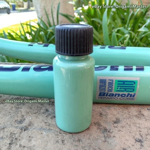 Touch-up Paint for Bianchi Reparto Corse Road Bike 15ml Celeste Green Touch Up