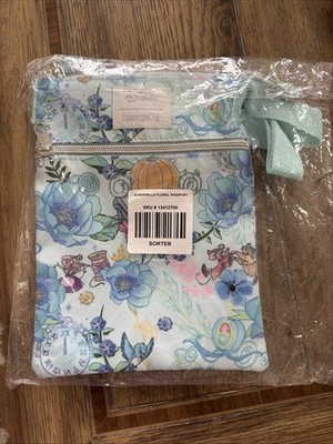 NWT Hot Topic DISNEY Loungefly CINDERELLA Passport Crossbody Bag Purse
