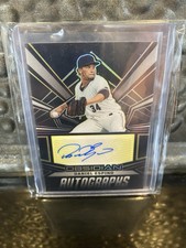 2023 Panini Chronicles Daniel Espino Obsidian Yellow Electric Etch Autograph /10