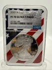 2020-W American Silver Eagle – NGC PF70 Ultra Cameo – West Point Proof – Perfect