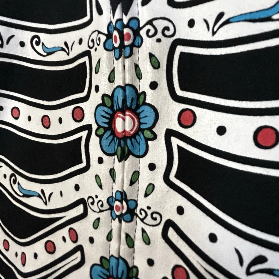 Máscara facial completa con capucha calavera esqueleto JUNIOR grande unisex cremallera completa tema candente Foto 3 de 4