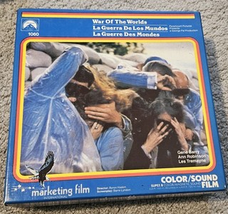 Vintage Super 8 Movie “War Of The Worlds” Paramount Parts 1 2 3 RARE Color Sound