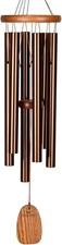 Woodstock Wind Chimes Amazing Grace Chime Medium (24'') Bronze Wind Chime Inspir
