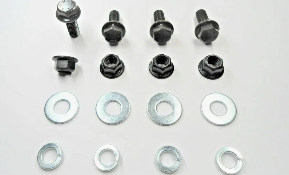 (8 级) CROSSMEMBER BOLTS/NUTS & 33 CHROME SCREWS 适用于通用雪佛兰 OLDSMOBILE 等 — 第 3/4 张图片