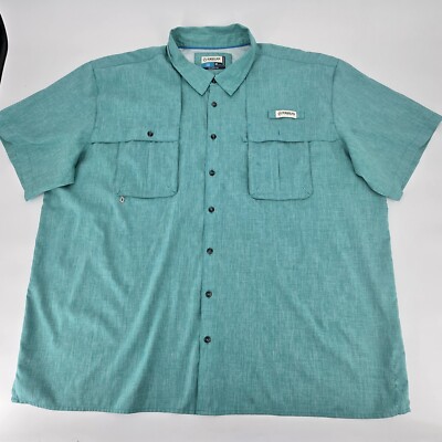 Magellan Fishing Shirt, Men's 4XL  Fish Gear Vented Relaxed Fit S-Sleeve. (0898)