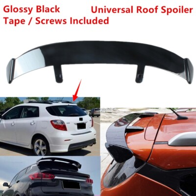 Fit For Toyota Matrix 2009-2014 Rear Roof Spoiler Modified Wing ABS Gloss Black