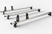 3 Roof Bars - Lwb VW Volkswagen T6 Transporter Van VG263-3 - Picture 1 of 1