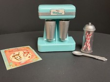 Battat Our Generation Retro Milkshake Machine Set 18 Inch Dolls American Girl