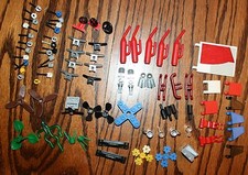 Vintage Lego Blocks Parts Star Wars Misc Parts Steering Wheels Flagspropeller