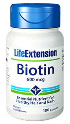 Biotin 600 mcg - 100 capsules